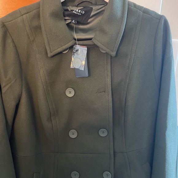 Torrid Softest Coat Double Breasted Peacoat NWT - Picture 4 of 5